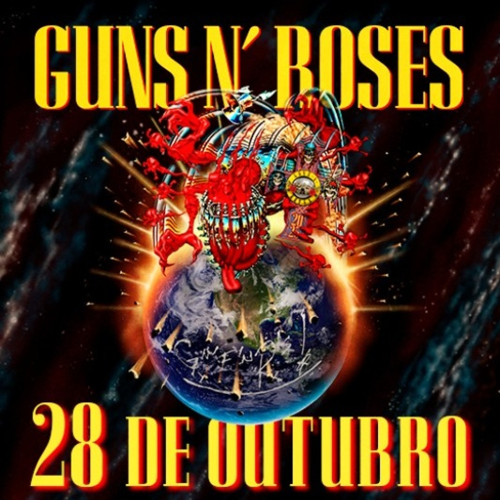 Excursão Guns N' Roses - 28/10/2025