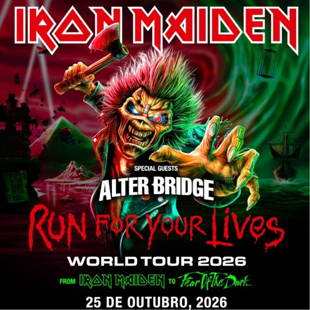 Excursão Iron Maiden - 25/10/2026