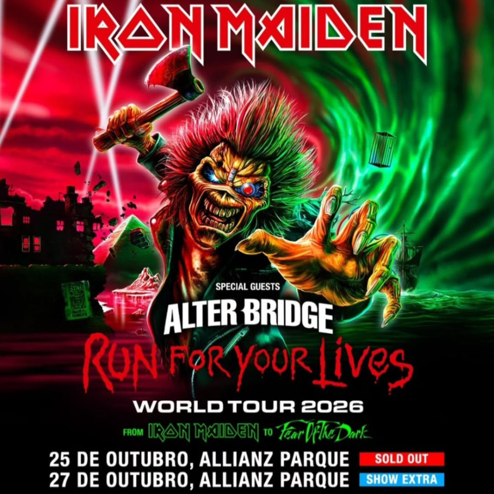 Excursão Iron Maiden - 27/10/2026