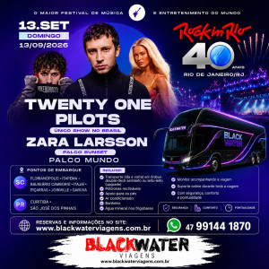 EXCURSÃO ROCK IN RIO - TWENTY ONE PILOTS - 13/09/2026