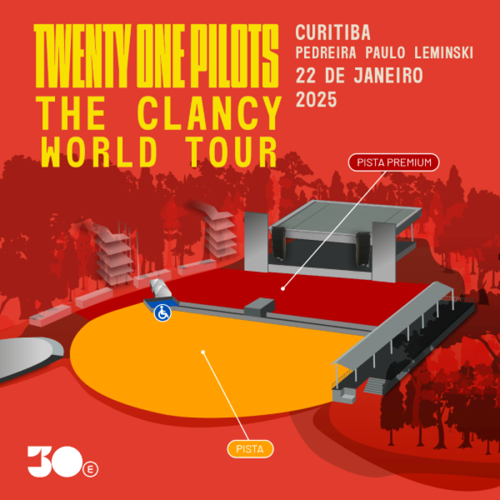 Excursão Twenty One Pilots - 22/01/2025